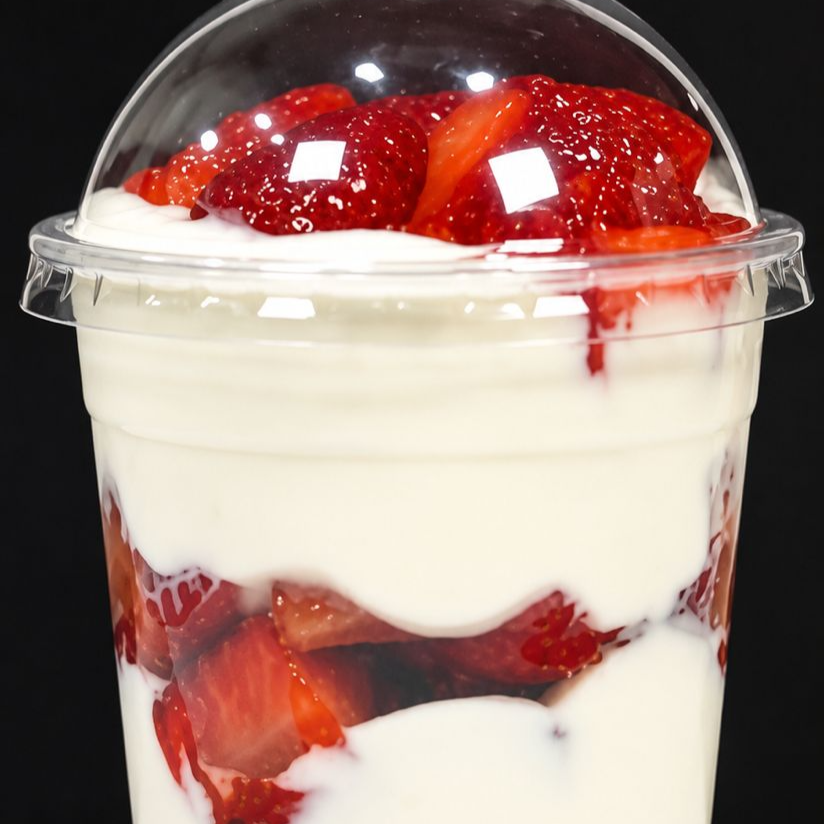 FRESAS CON CREMA