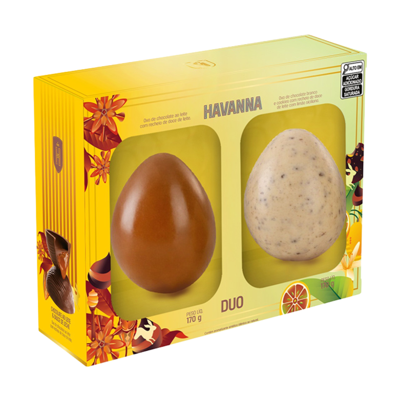 Ovo Páscoa Havanna Duo 170g