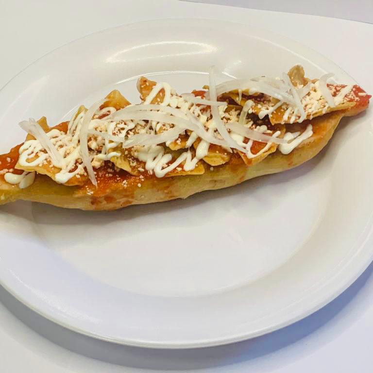 Mollete de Chilaquiles