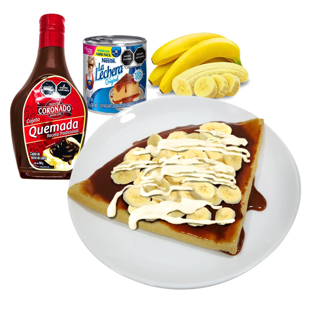 Combinada De Cajeta, Lechera Y Plátano