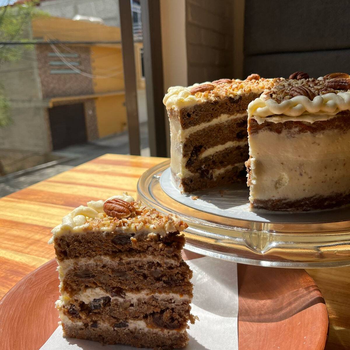 Rebanada Pastel de Zanahoria