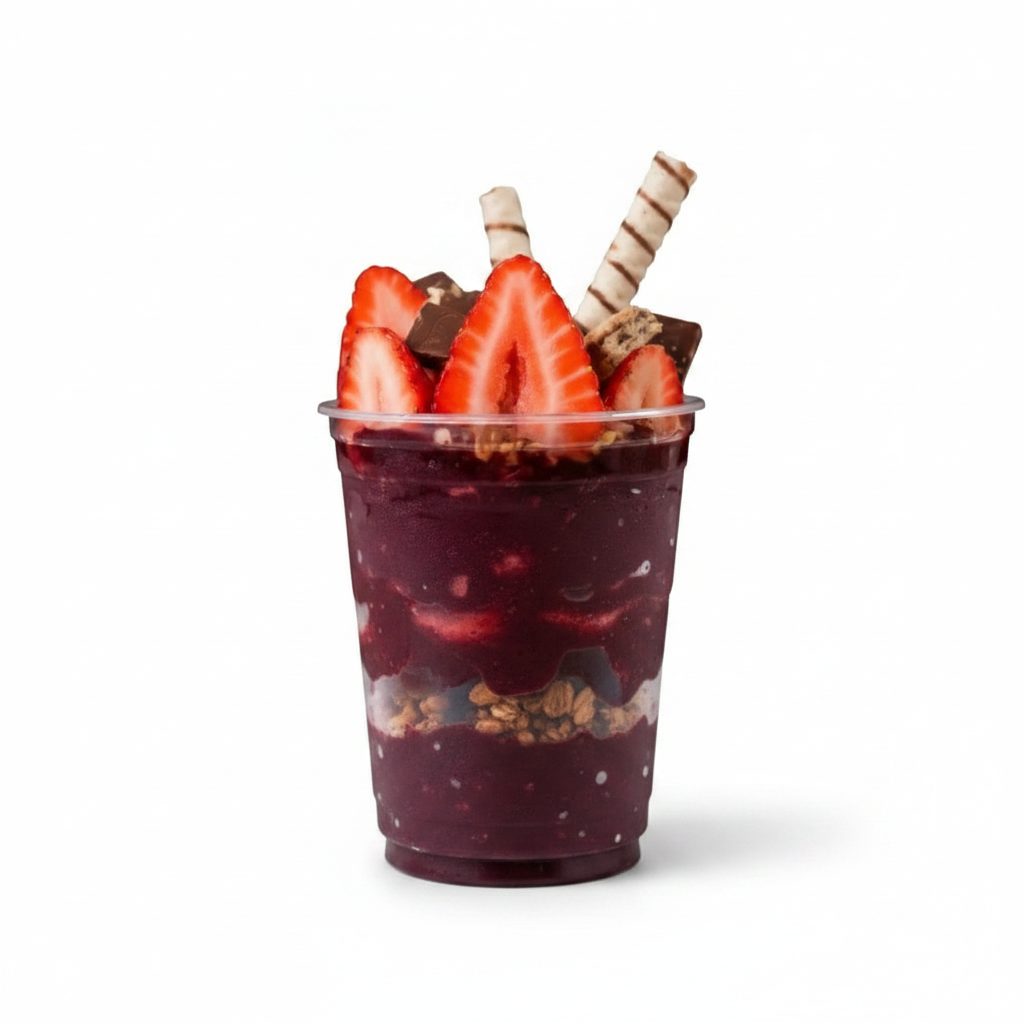 Monte seu açai com até 3 adicionais grátis à sua escolha