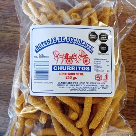 Churritos Botanas de Occidente