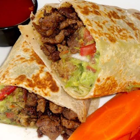 BURRITO DE BISTEC ALA MEXICANA