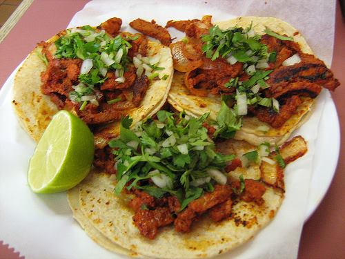 Tacos al pastor las quintas