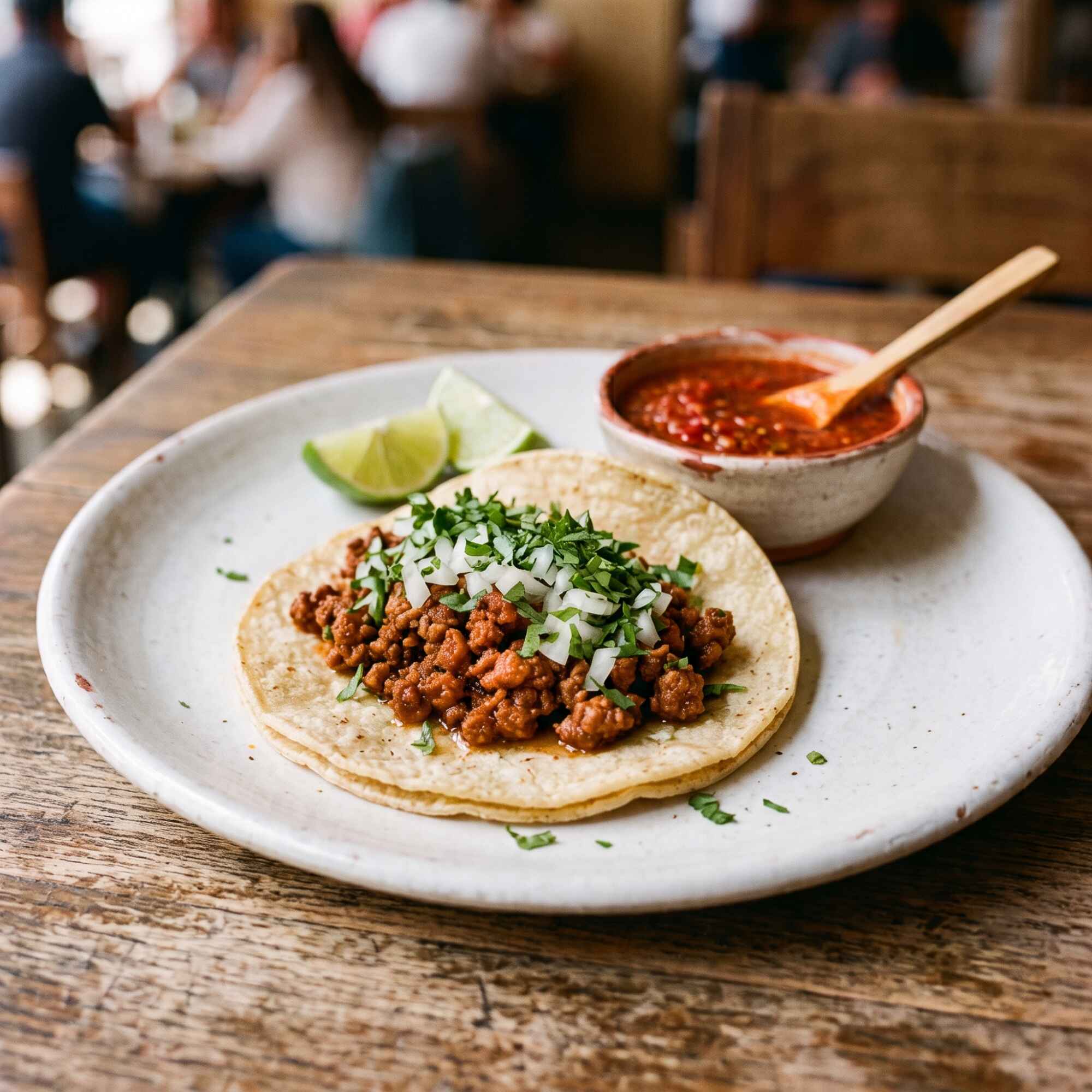 Taco de Chorizo