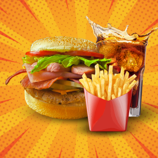 COMBO DOBLE 🍔A Elegir +🍟+🥤