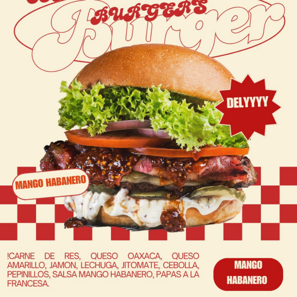 HAMBURGUESA HABANERO
