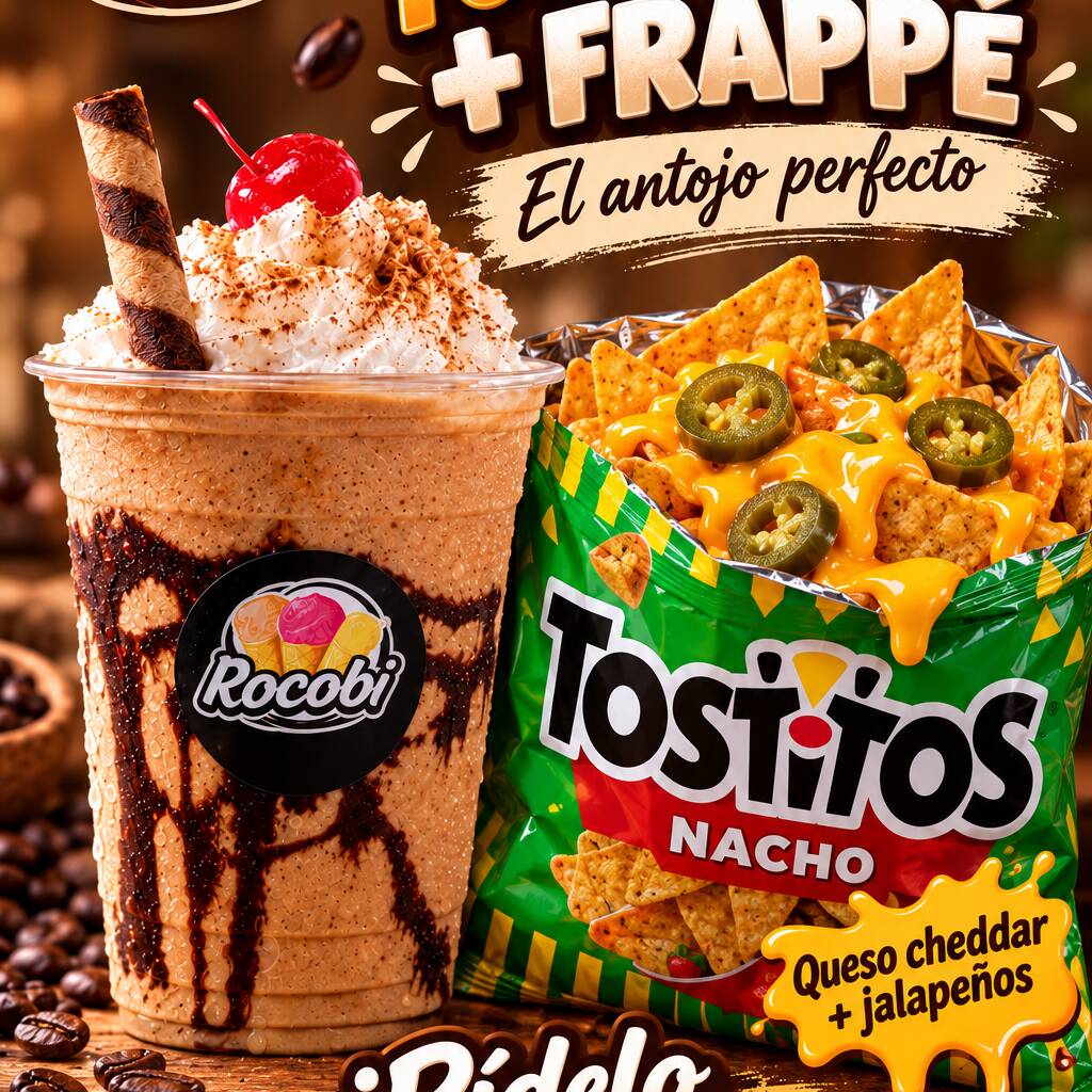 Tostitos Nachos y Frappe