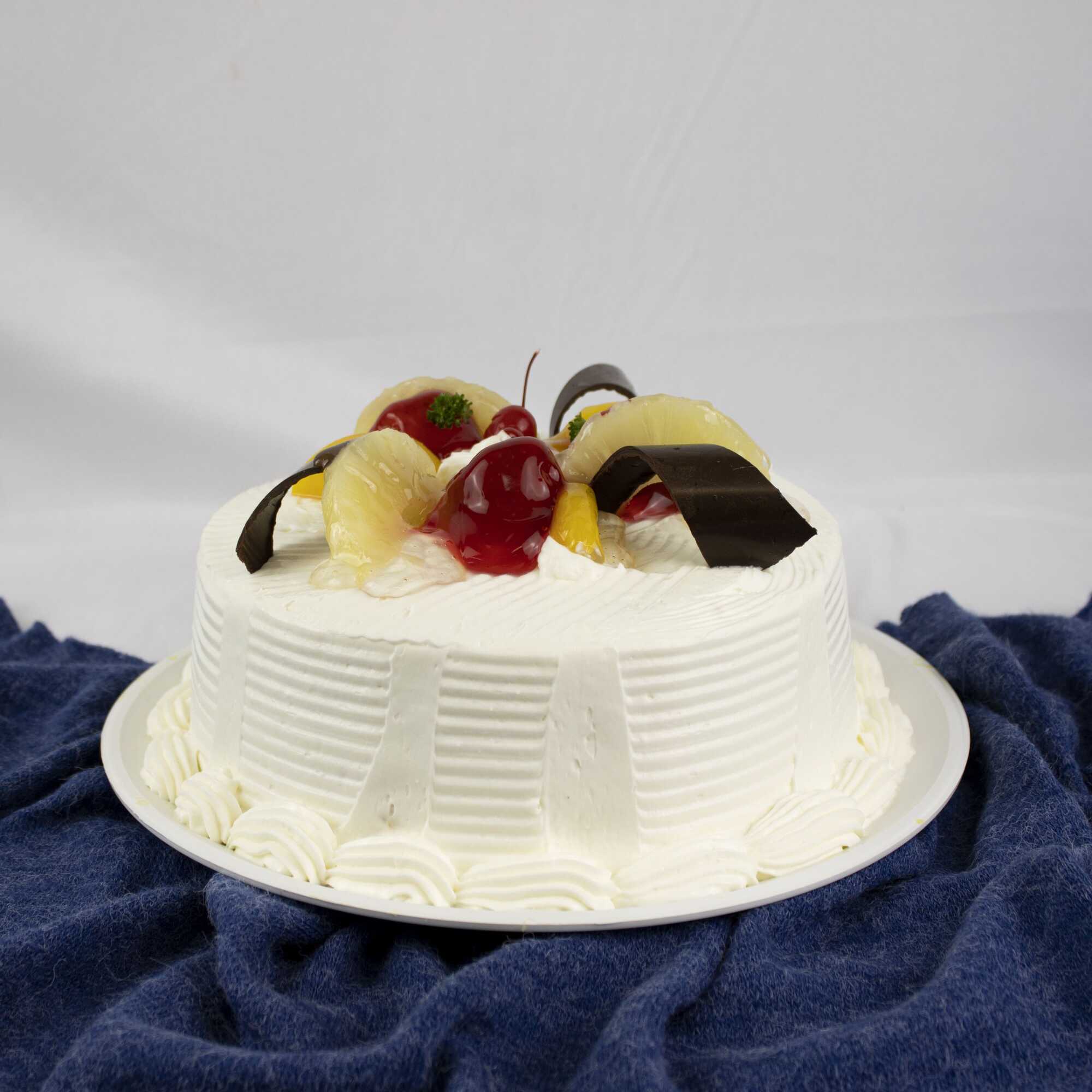 Pastel Nevado de Frutas