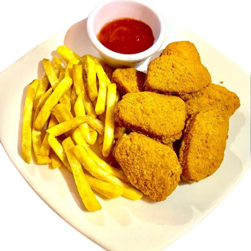 Nuggets con Papas