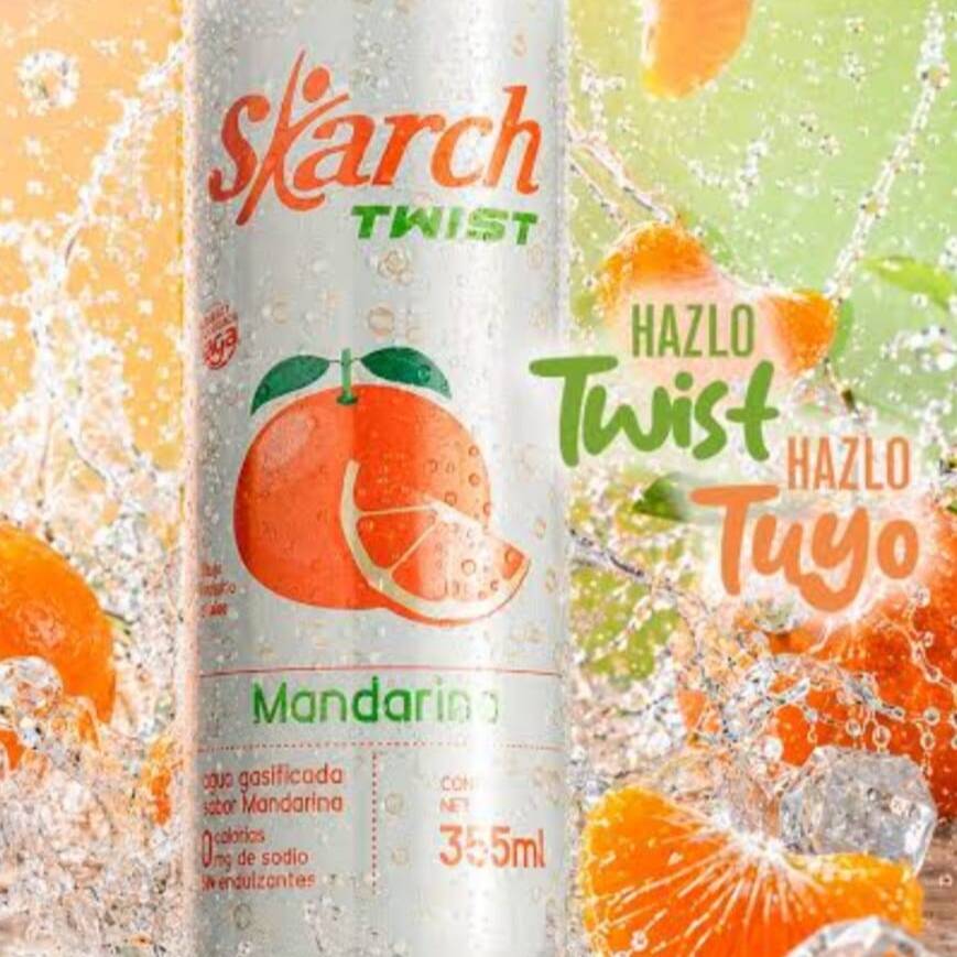 Skarch agua gasificada 355ml sabor Mandarina