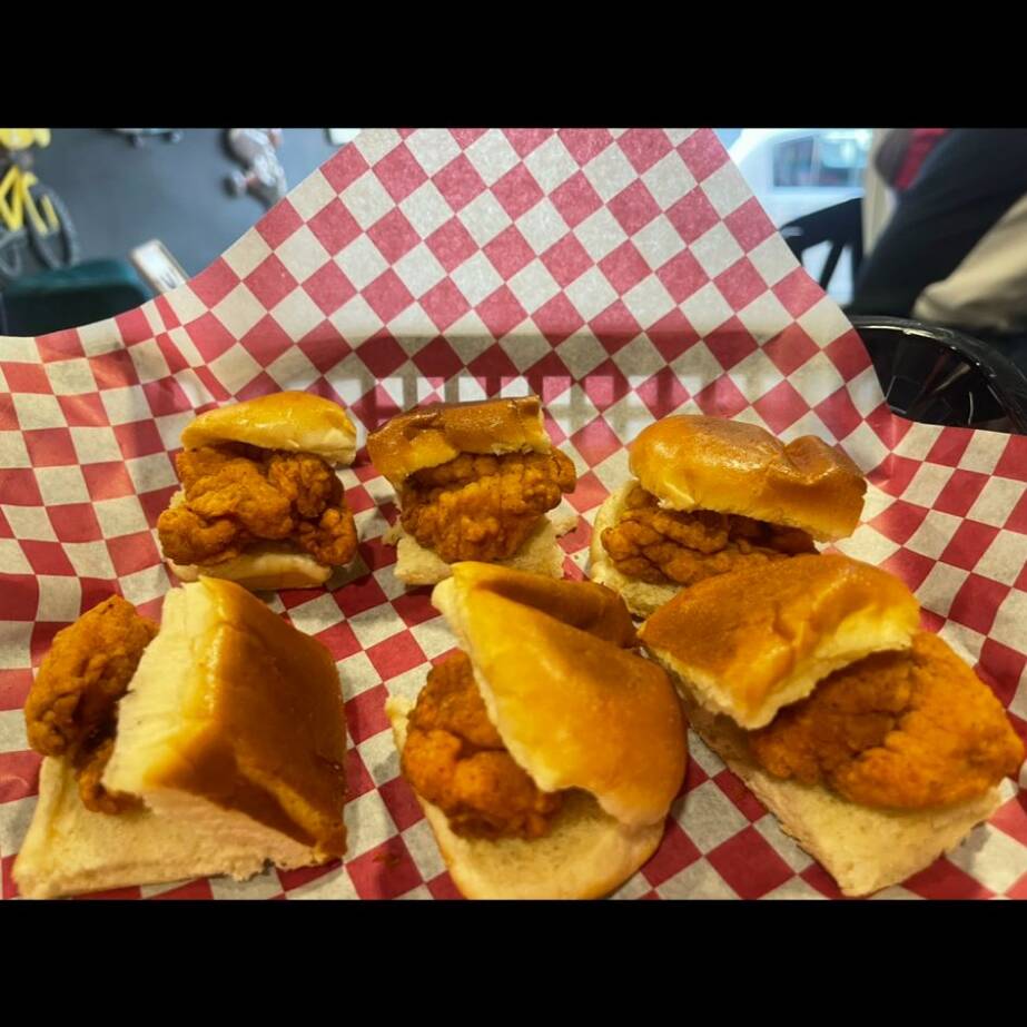 Mini Chicken Burgers