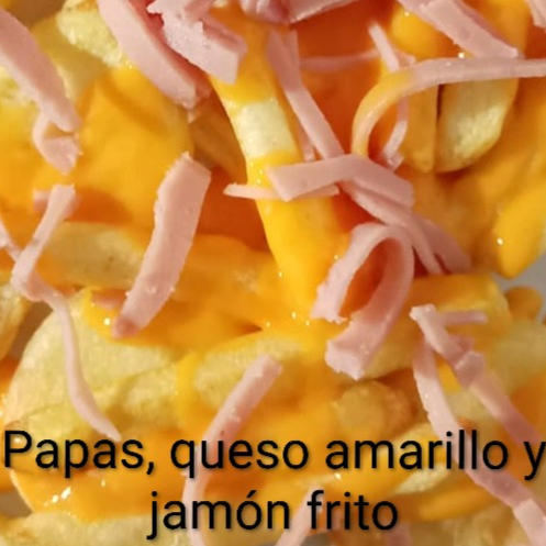 Papas con quesho
