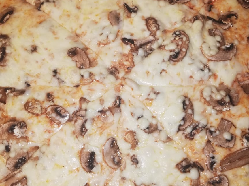 Pizza de champiñones grande (40cm)