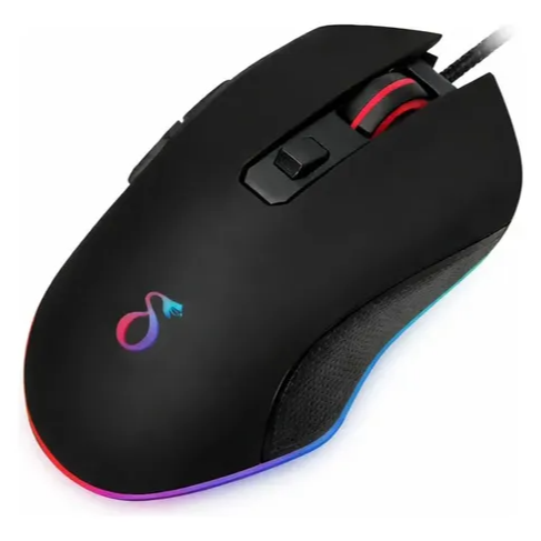 Brilha cores aleatórias;
- Possui 6 botões;
- Interface: Usb 2.0 / 3.0
- Ips: 37
- Resolução: 6000 Dpi
- Vida util do botão: 5.000.000
- Possui fio
- Saida: 5v 100ma
- Compatibilidade: Windows Xp / Vista / 7 / 8 ou Mac Os
- Dimensões: 12,5 x 8 x 4
- Peso: 135g