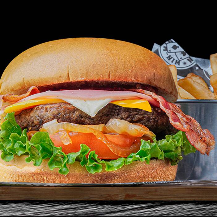 Full House Burger.
