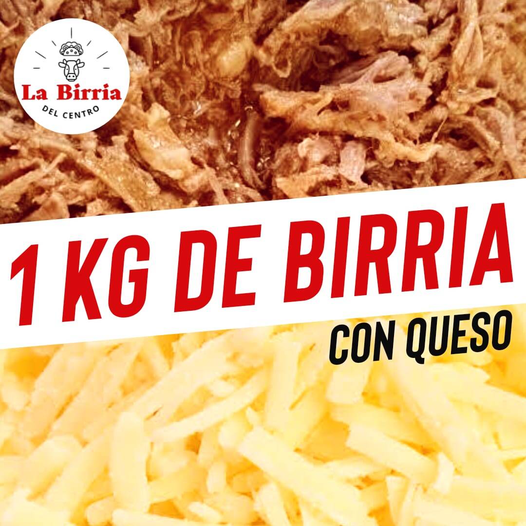 Kilo De Birria Con Queso