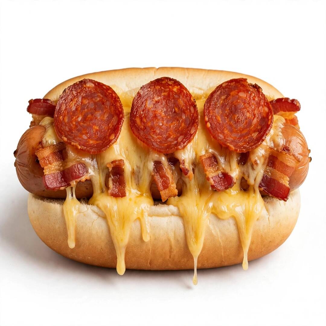 PIZZA DOG TOCINO