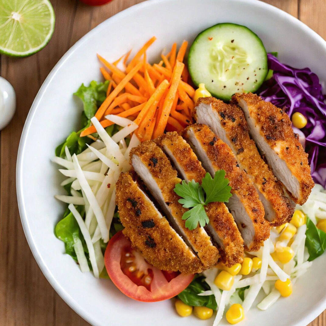 Ensalada de Pollo Crunchy