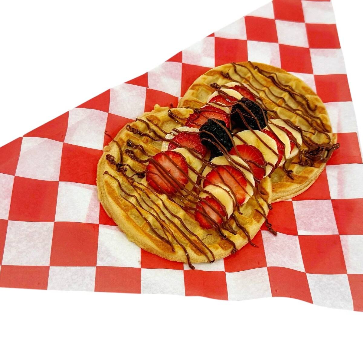 Wafles Nutella y Fruta