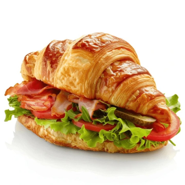 Croissant de Salami Estilo Europeo