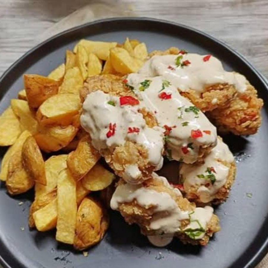 6 alitas asevichadas