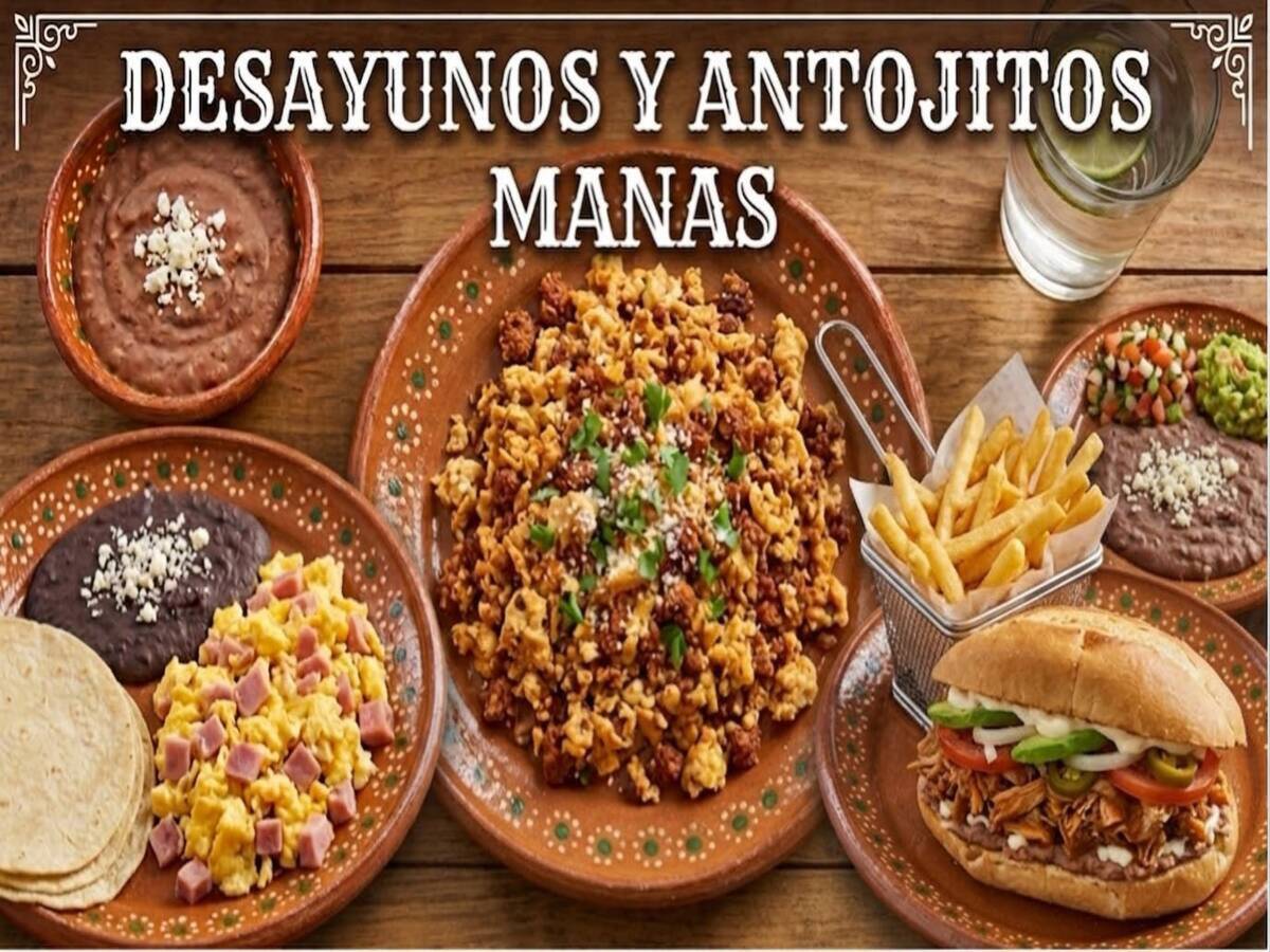 Desayunos y antojitos MANAS
