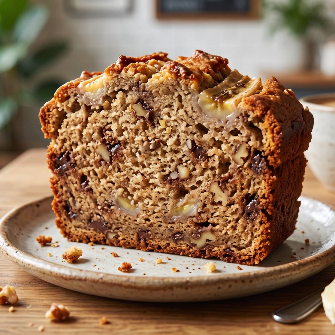 Rebanada de Pan de Plátano