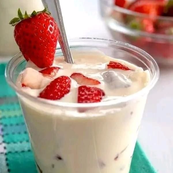 Fresas con Crema 1/2 L