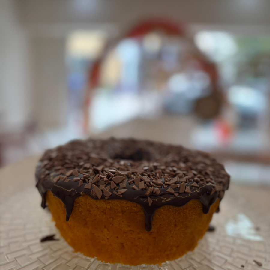bolo de cenoura com cobertura de brigadeiro