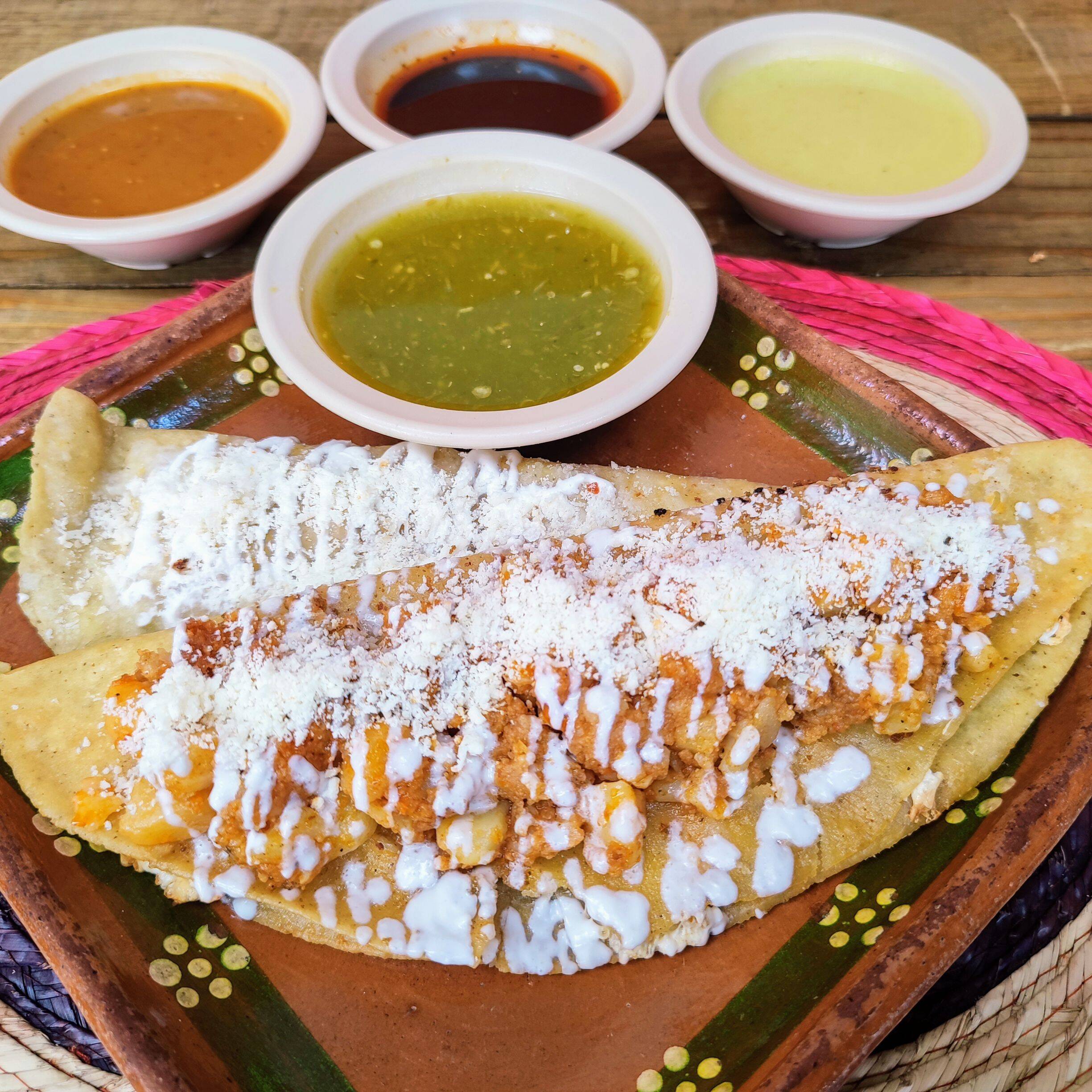 Quesadilla de Chorizo con Papas