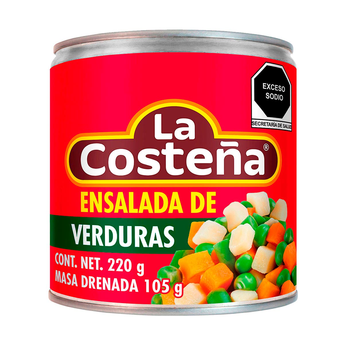 Ensalada De Verduras La Costeña 220g