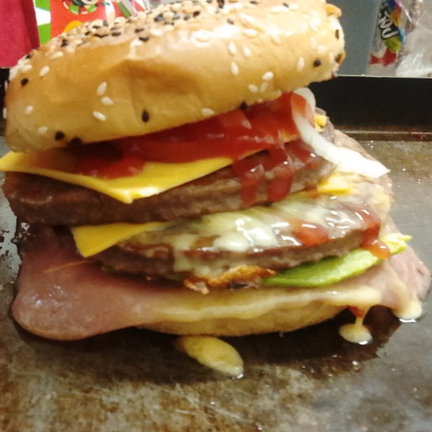 Hamburguesa doble