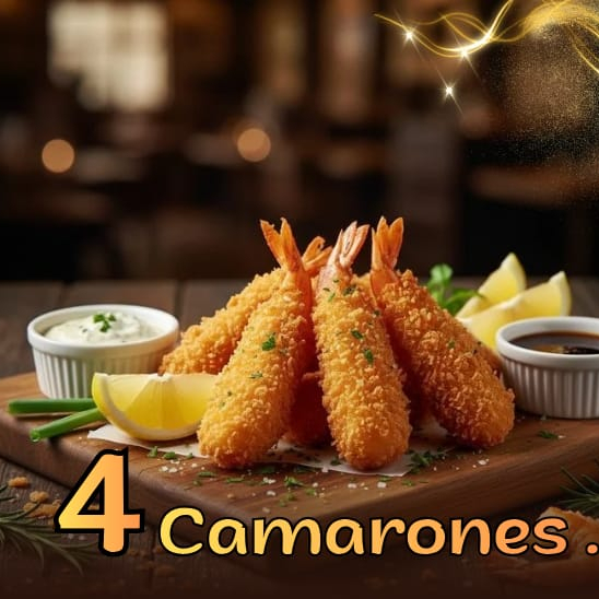 4 Camarones
