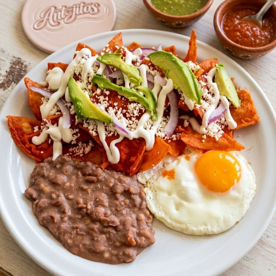 Chilaquiles Verdes o Rojos