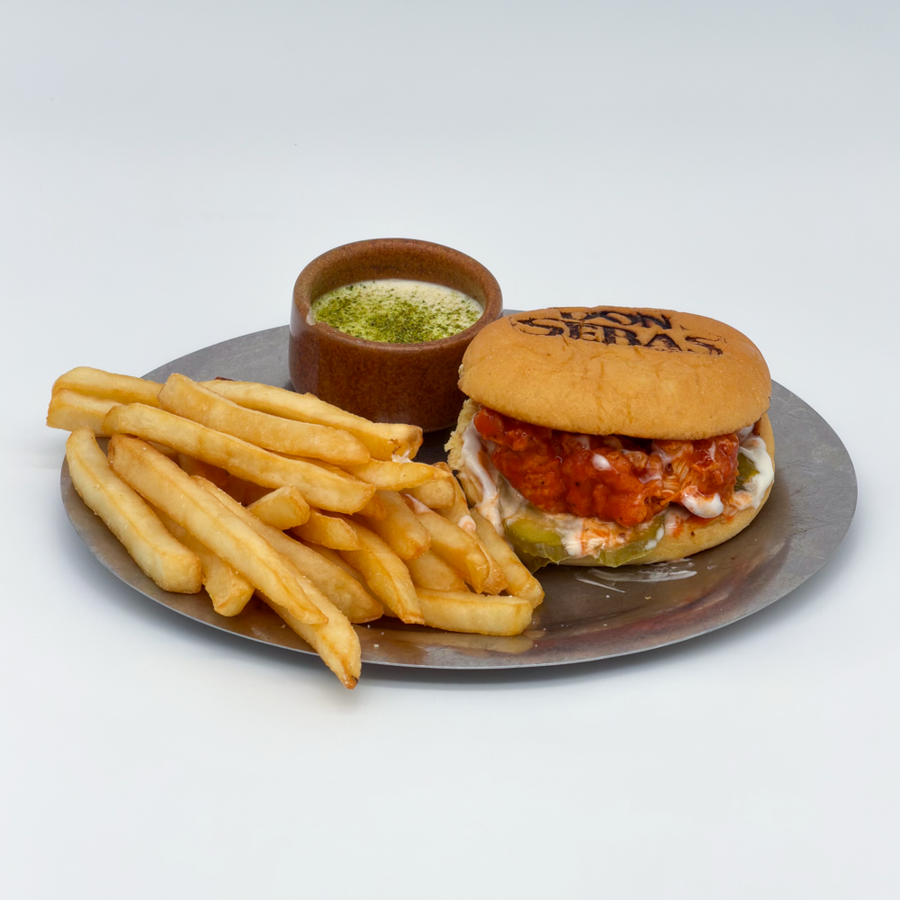 Chicken Sandwich Bufalo o BBQ Spicy