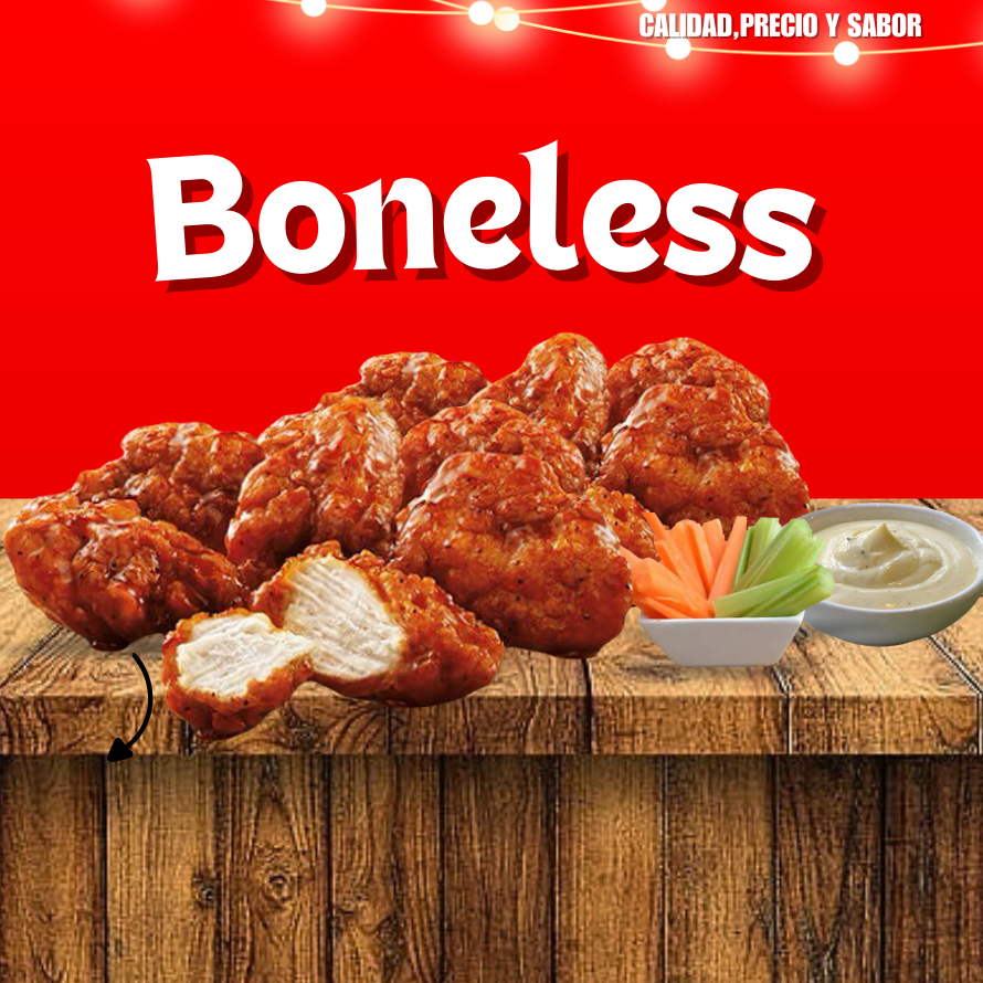 8 Boneless y Fries