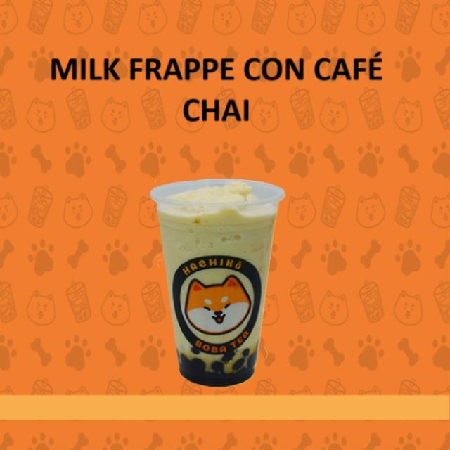 MILK FRAPPE CON CAFÉ CHAI