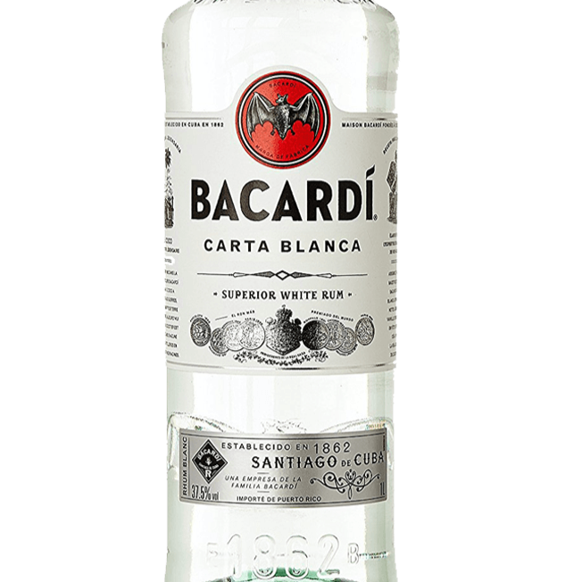 Bacardi Carta Blanca 1 Lt