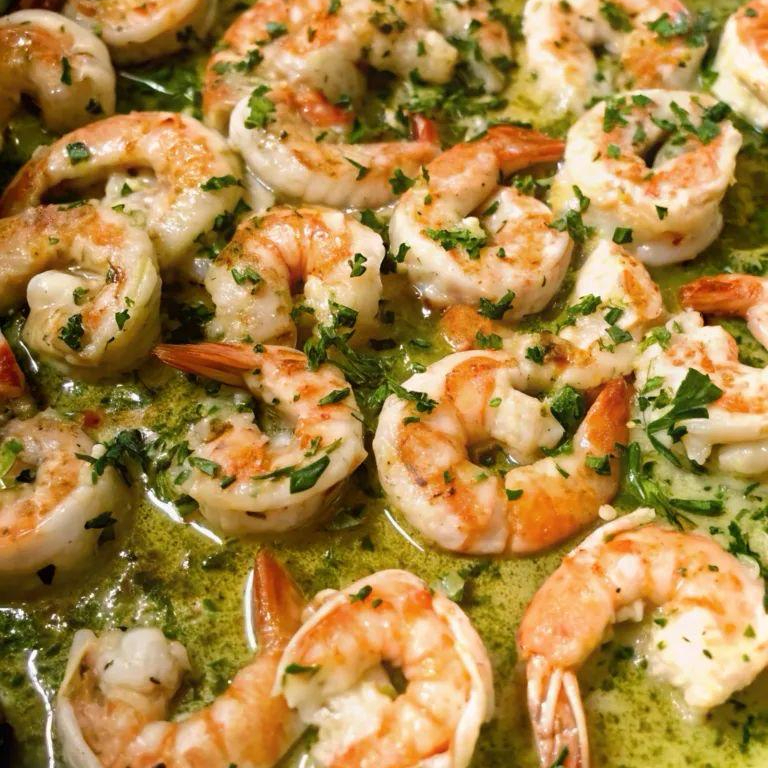 Camarones al ajo