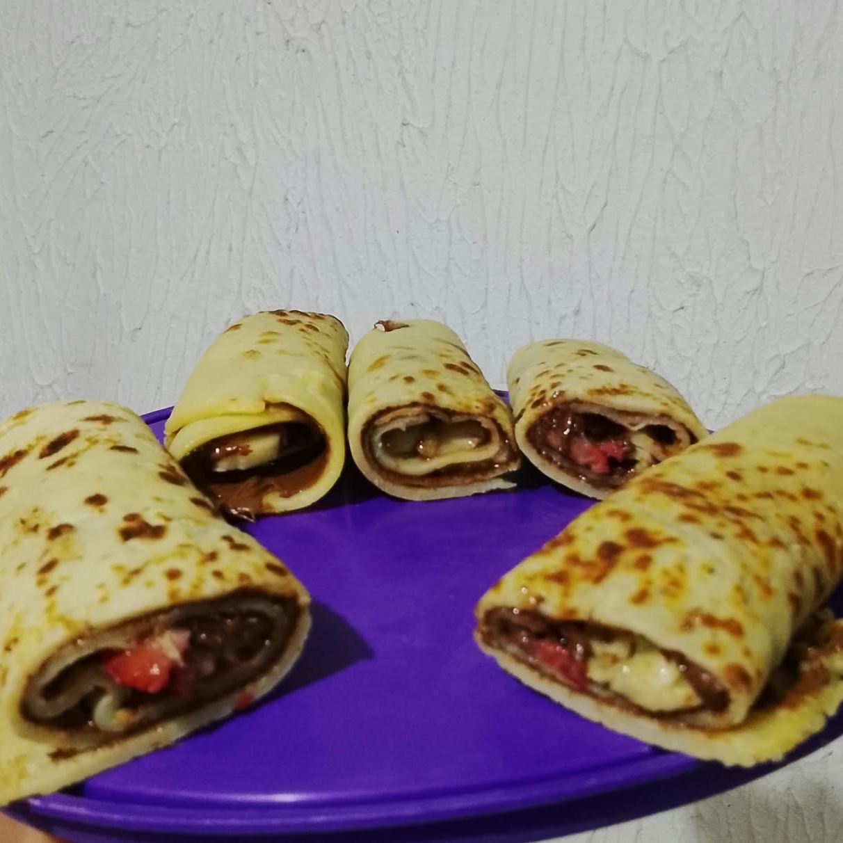 Crepas C/1 Fruta y Jarabe a Elección