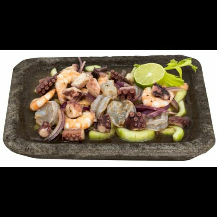 Aguachile Mixto con Pulpo