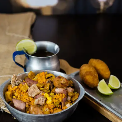 Combo Trabaja En Casa Croquetas De Pollo