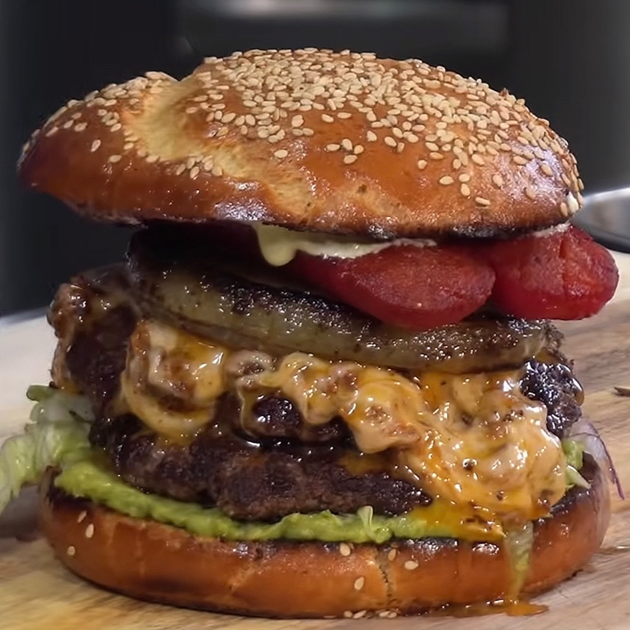 Hamburguesa Especial De Trompo