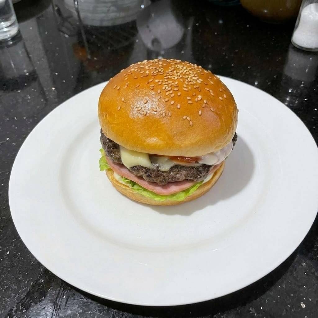 Hamburguesa Grande Clásica