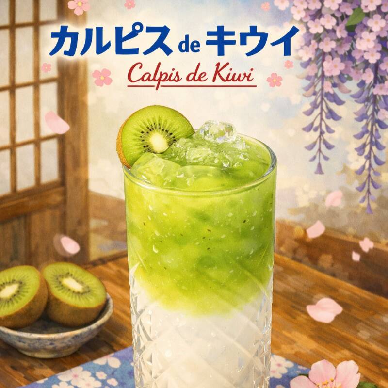 CALPIS DE KIWI