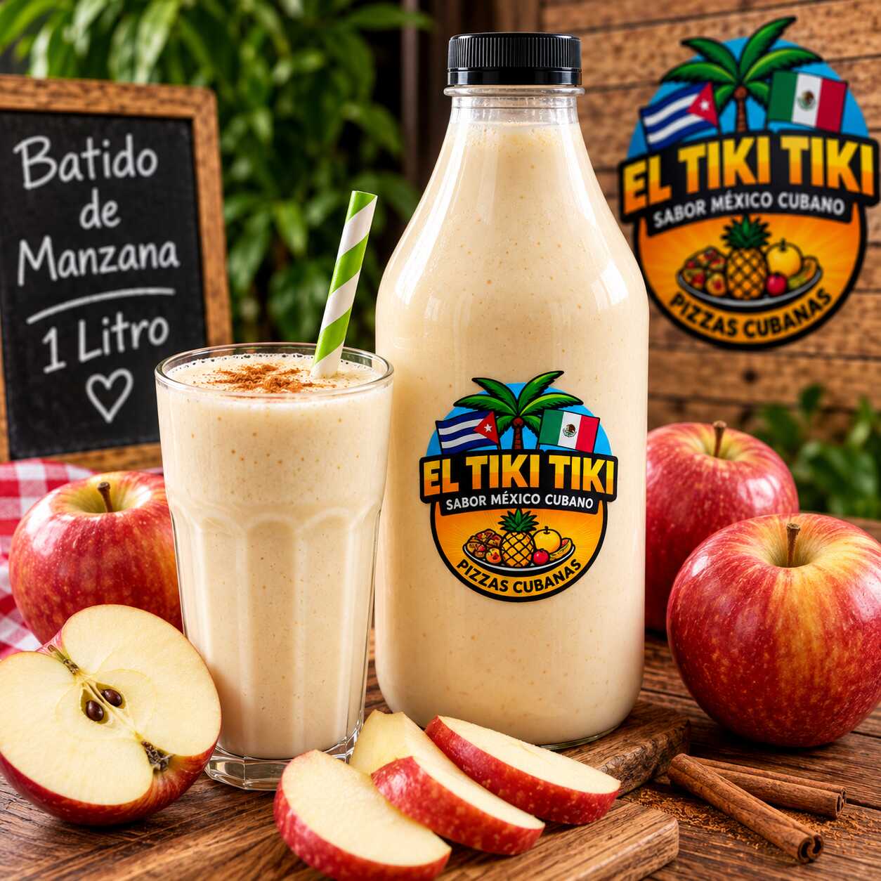 Batido de Manzana 1 Litro