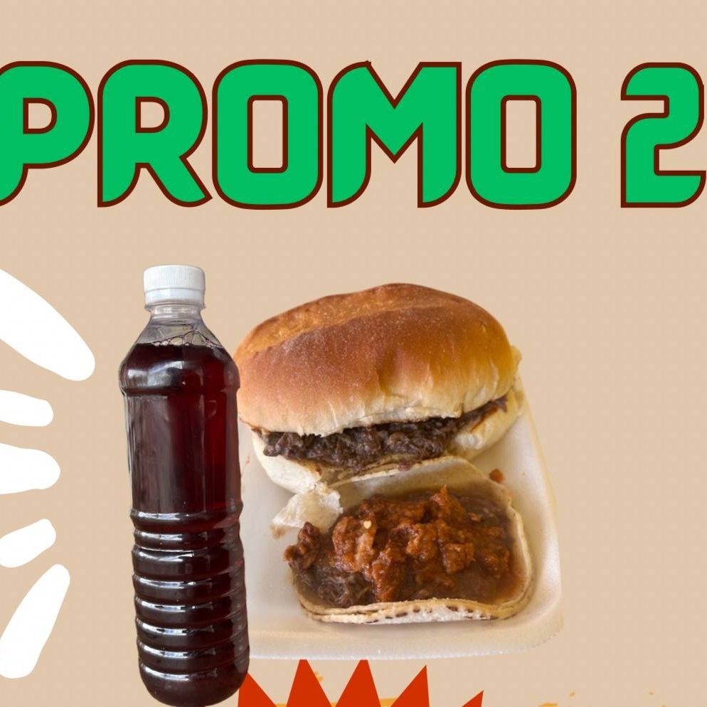 1 Torta + 1 Taco + 1 Bebida