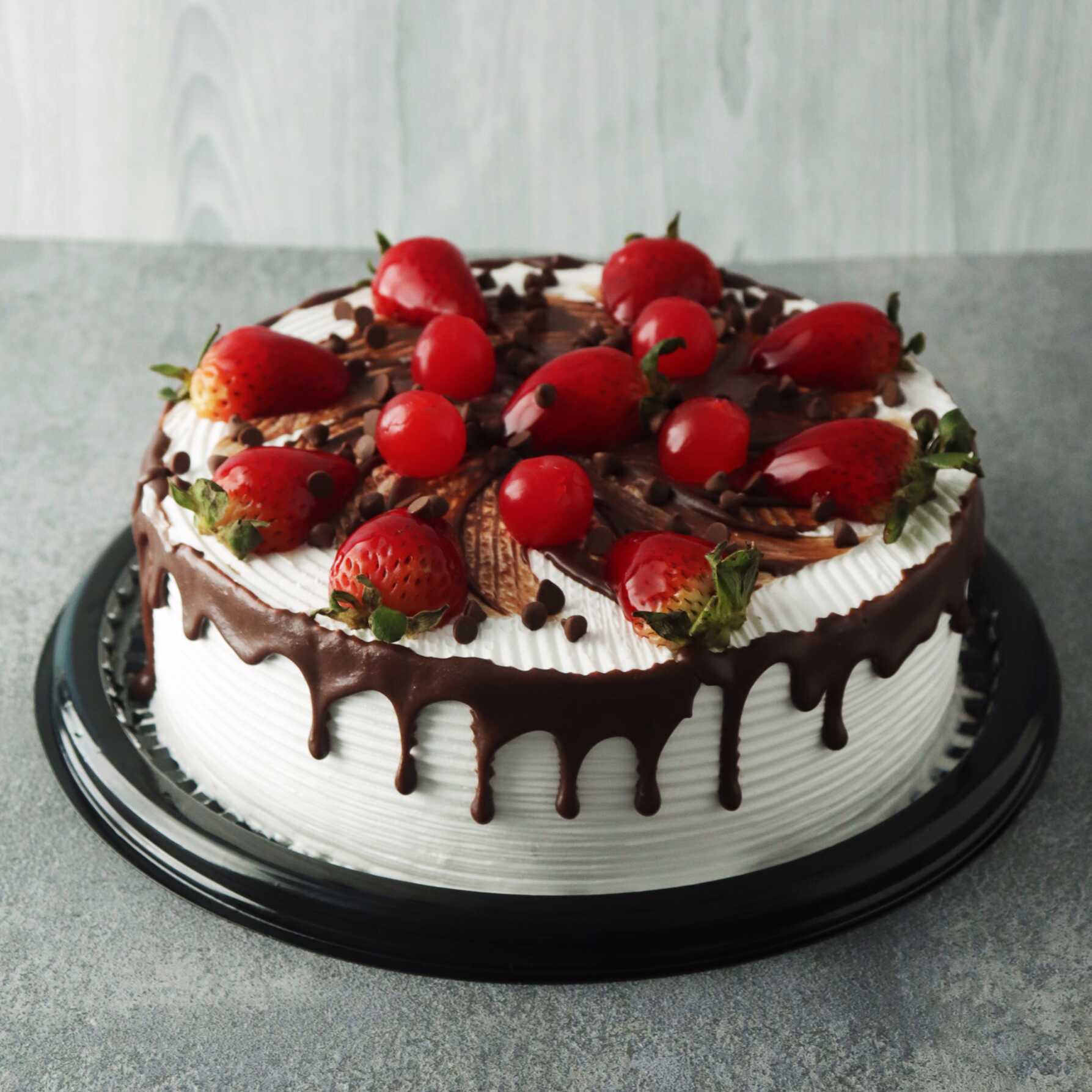 Torta Fría Drip de Chocolate